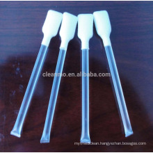 cleaning swab with solution for printer head